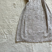 2000's ivory chantilly slip dress