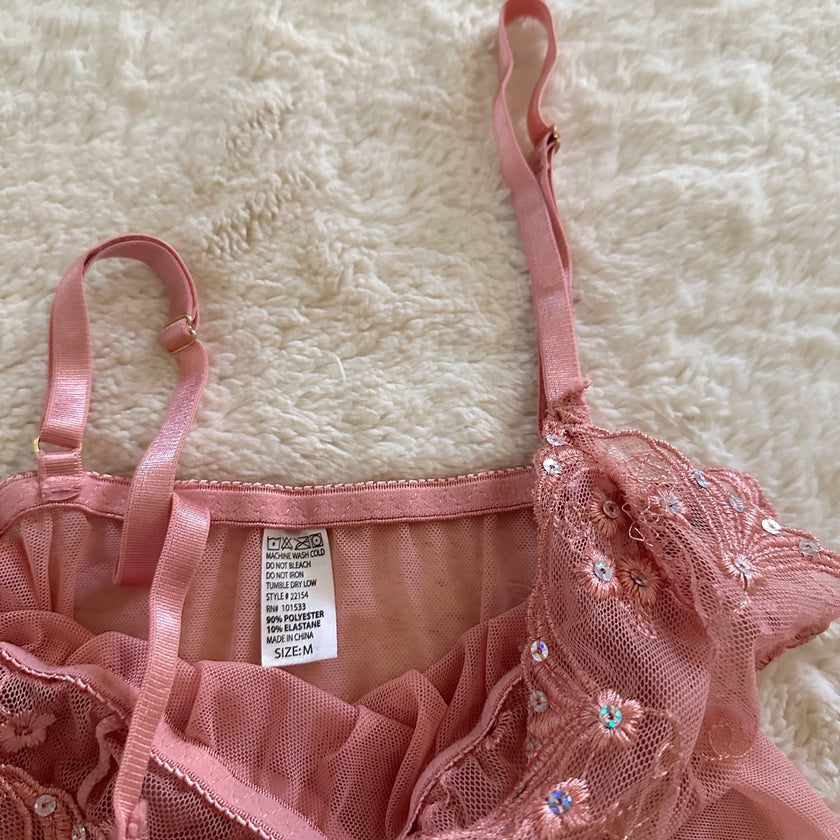 2000's dusted blush camisole