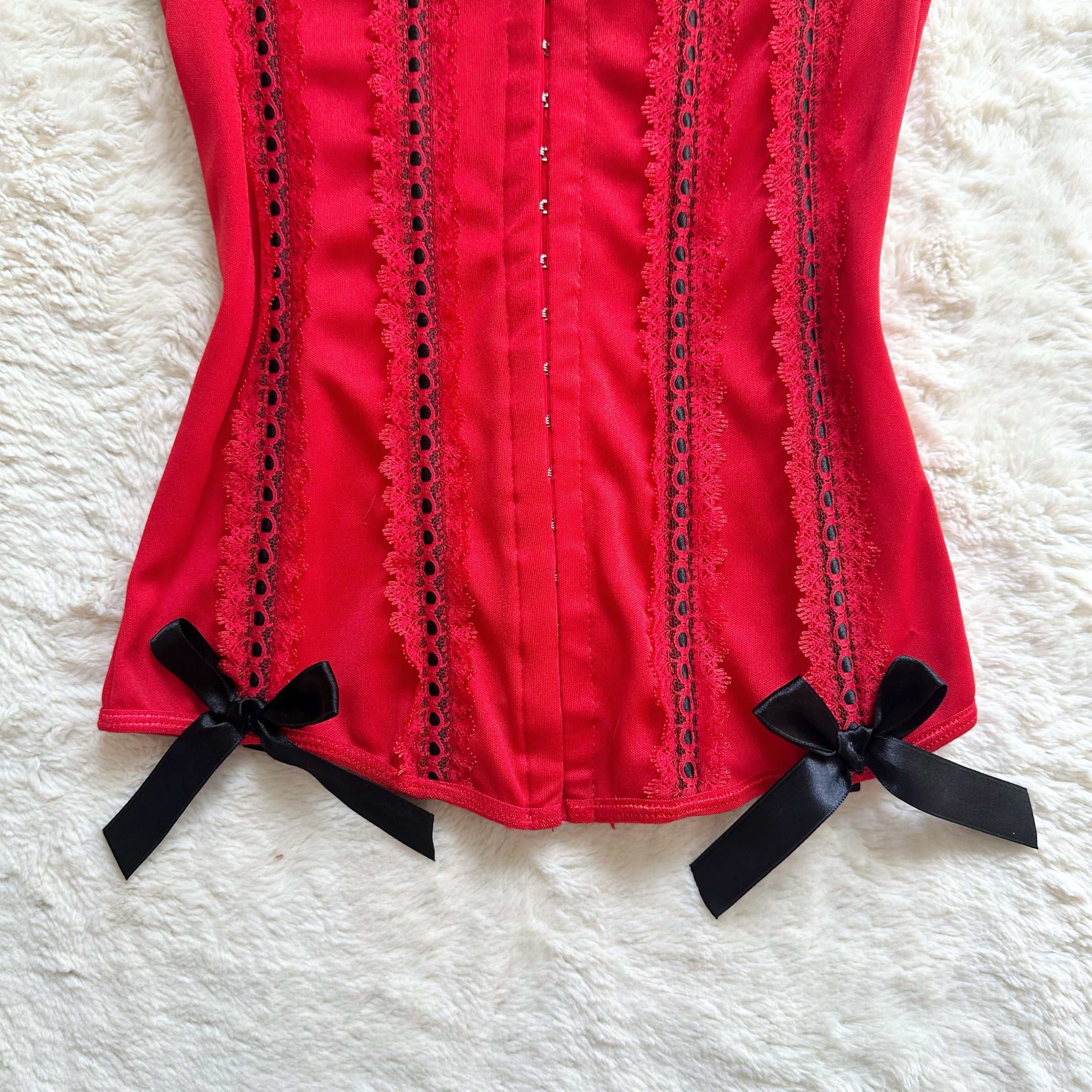 2000's ladybug corset