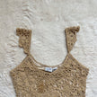 2000's crocheted sands lace set