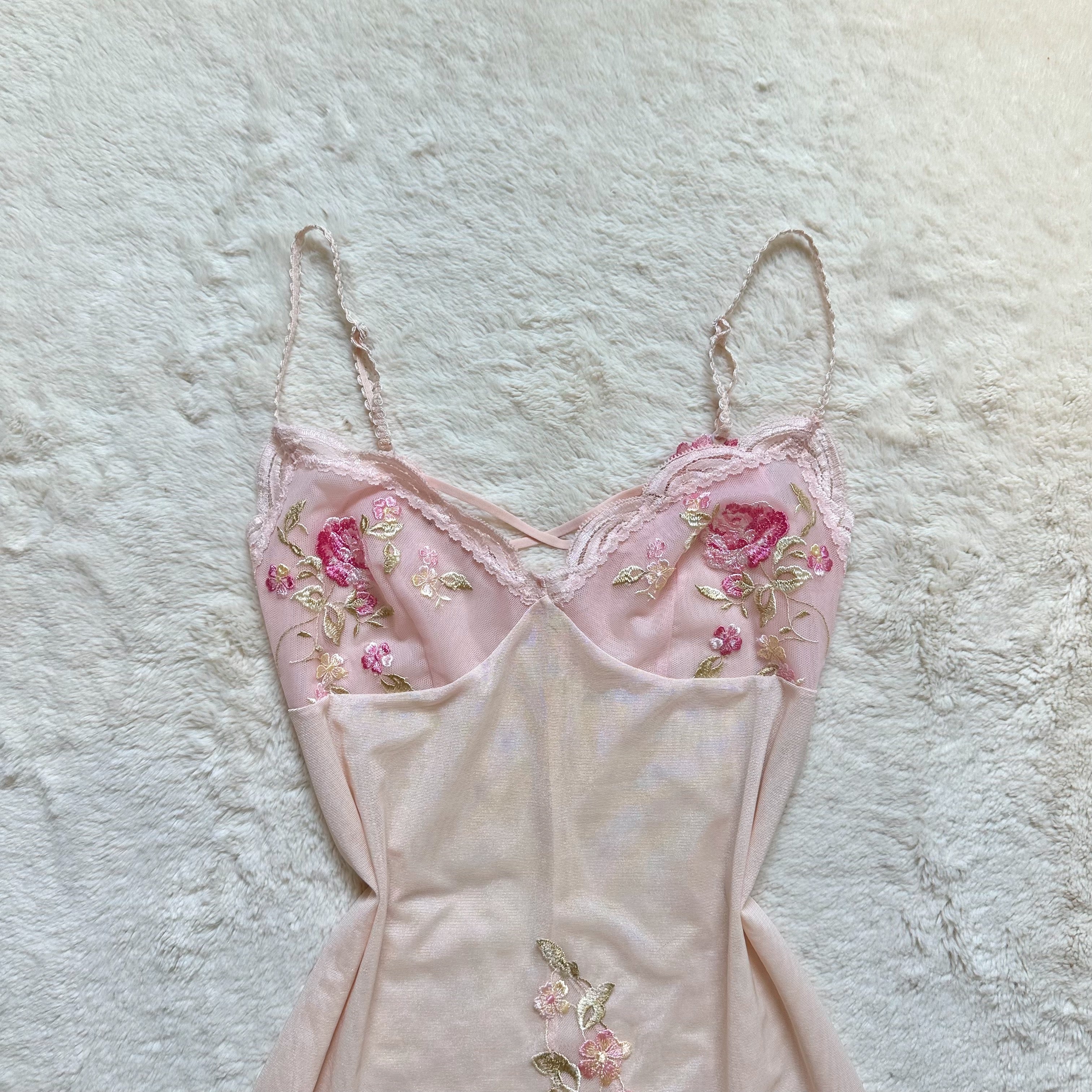 japanese brand blushing briar rose slip dress