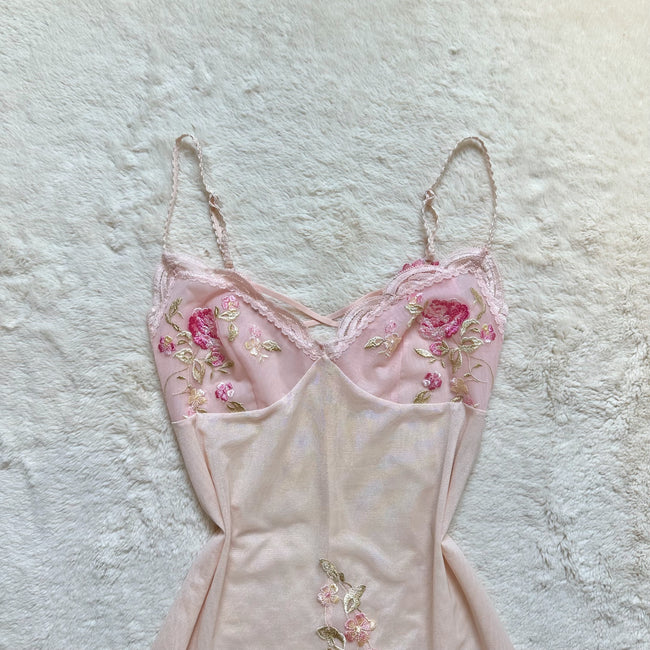 japanese brand blushing briar rose slip dress