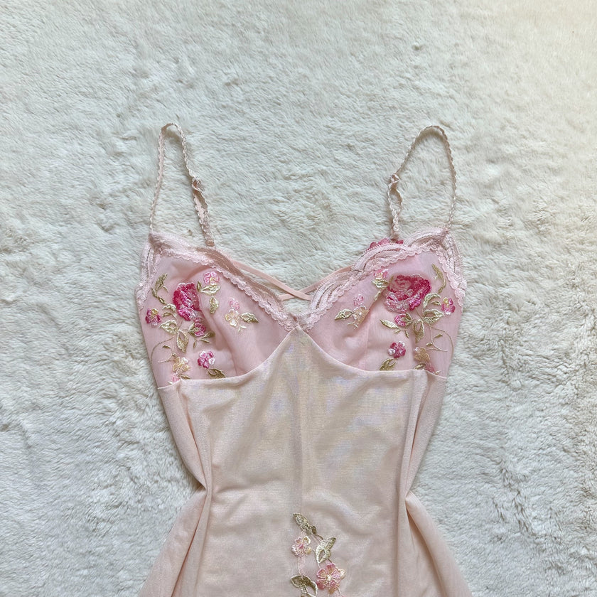 japanese brand blushing briar rose slip dress