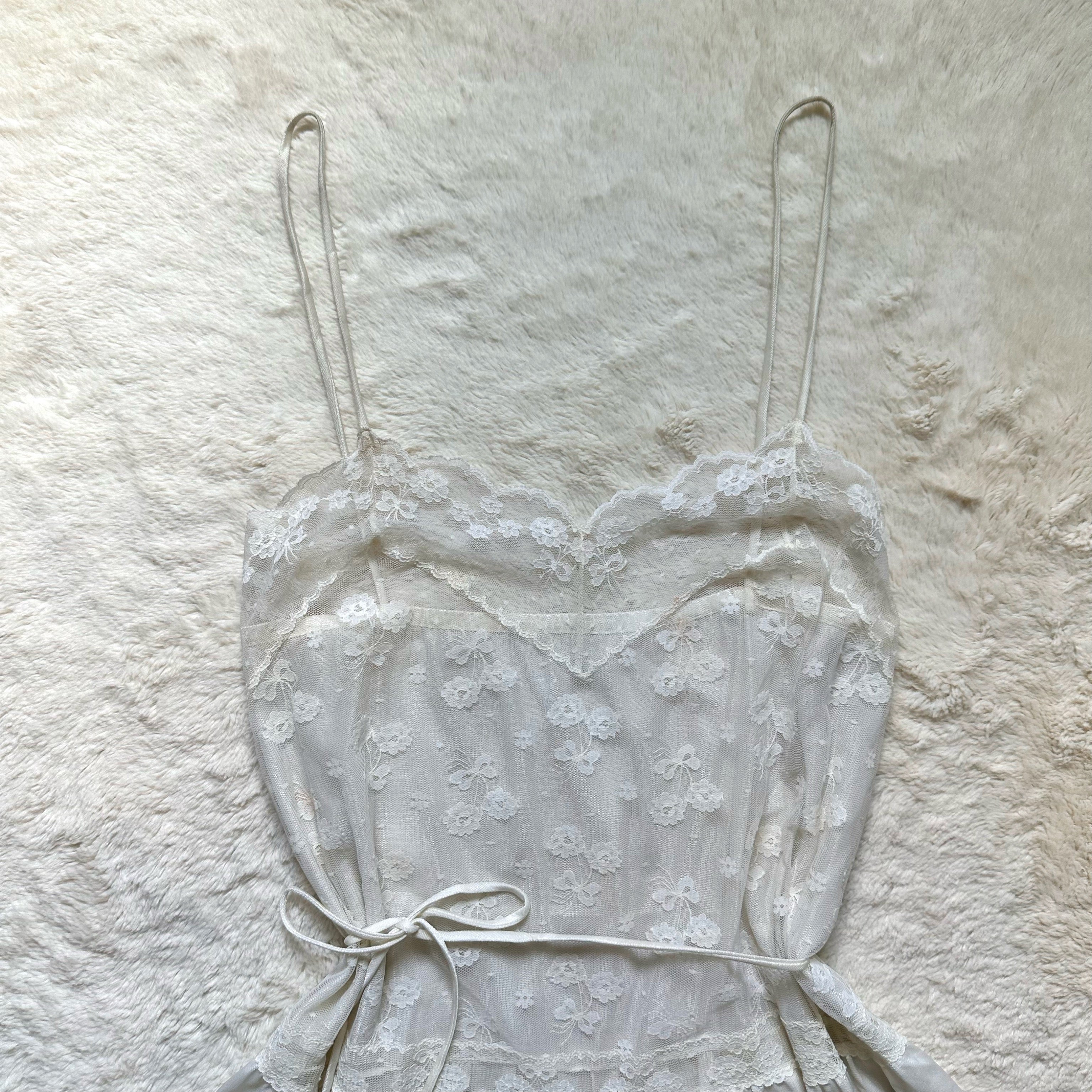 1980's ivory rose teddy