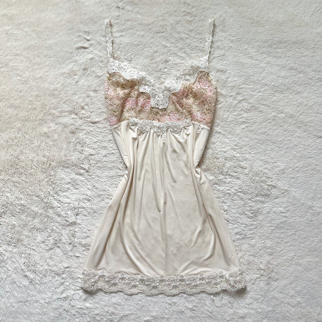 japanese brand wild peony slip dress