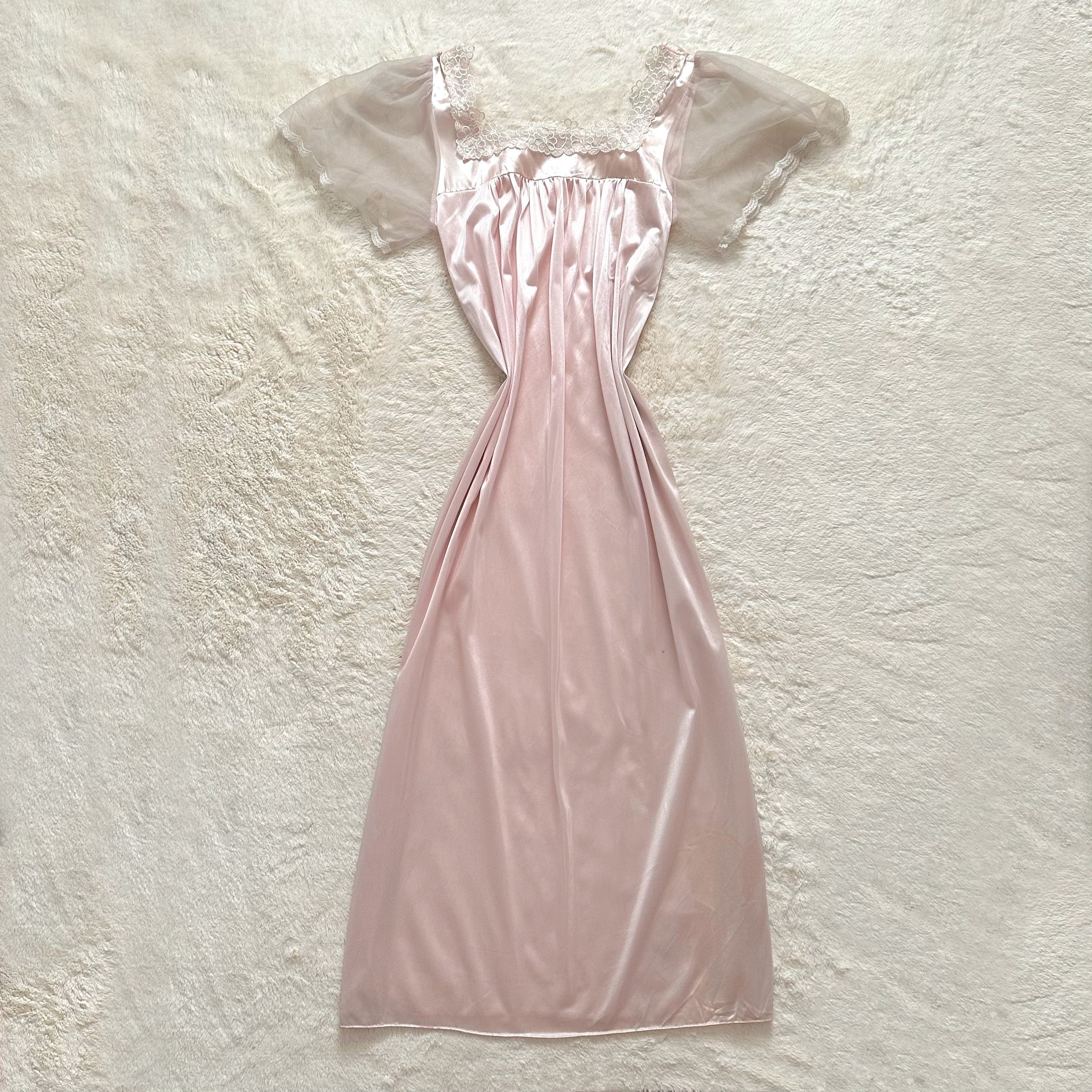 1980's ballet whisper negligee