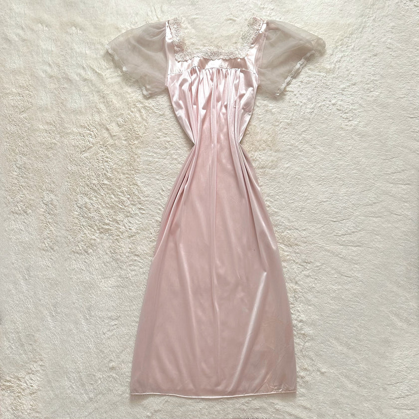 1980's ballet whisper negligee