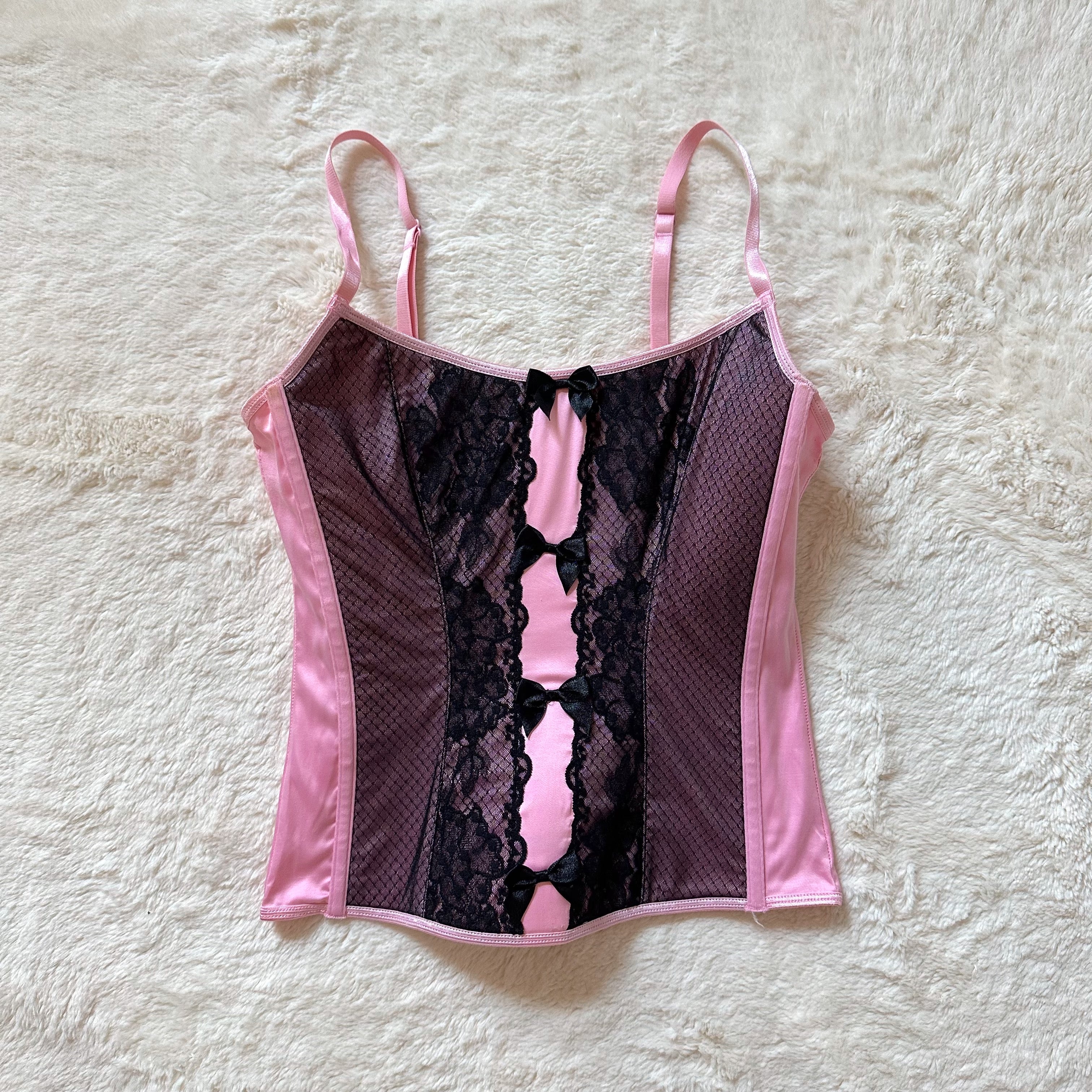 2005 coquette bow corset top