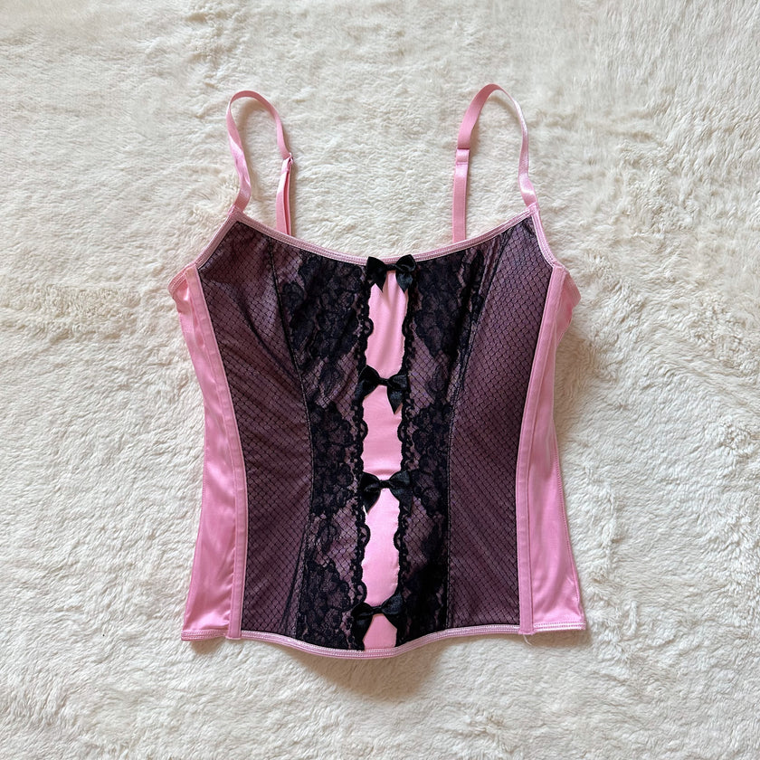 2005 coquette bow corset top