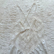 2000's ivory whisper teddy bodysuit