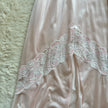 1980's pink chantilly negligee