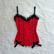 2000's ladybug corset