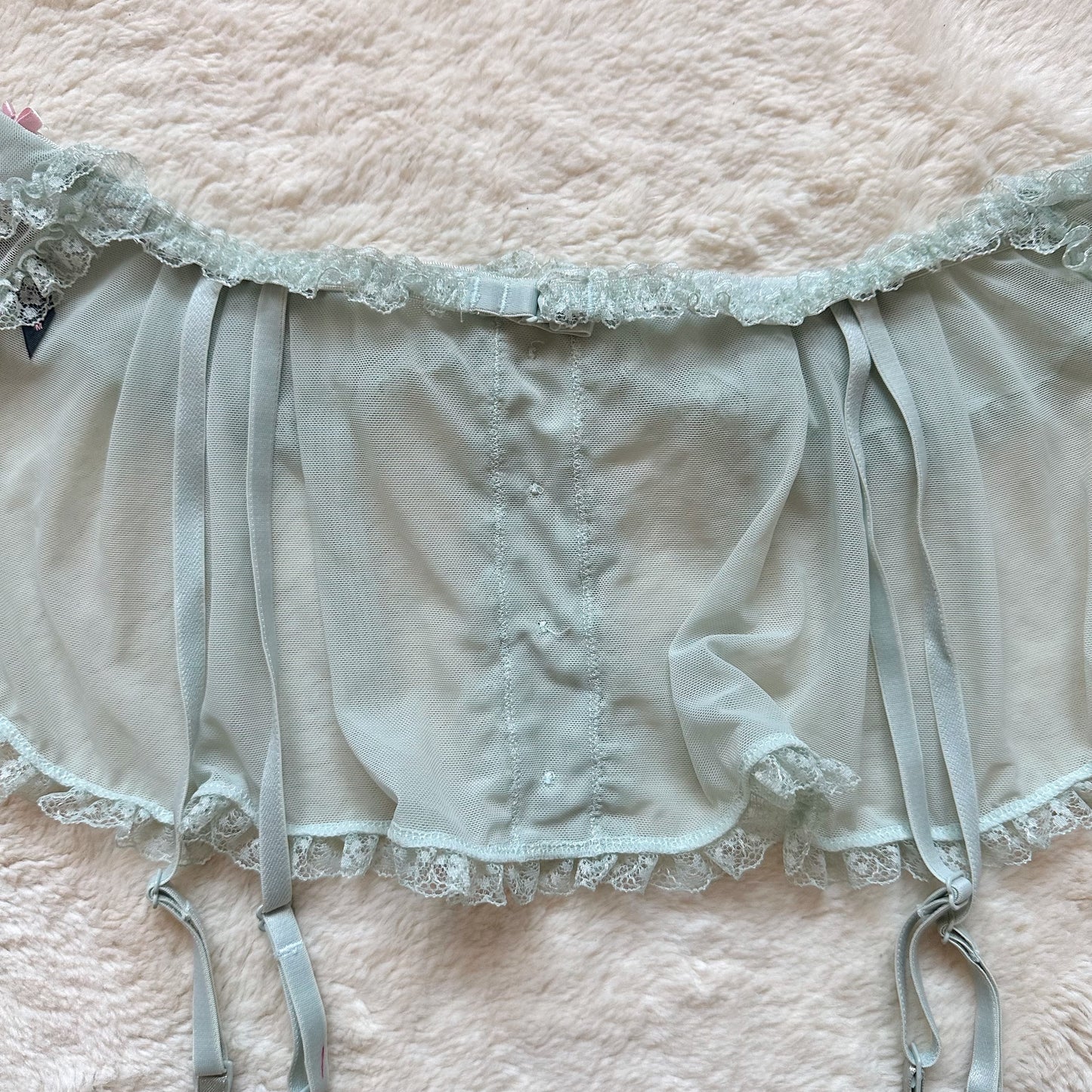 2008 dollhouse mint garter skirt