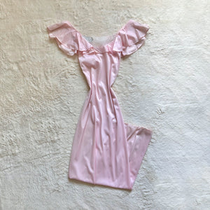 1970's petal halo negligee