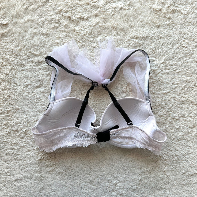 2014 rhinestone tulle vs fashion show bra