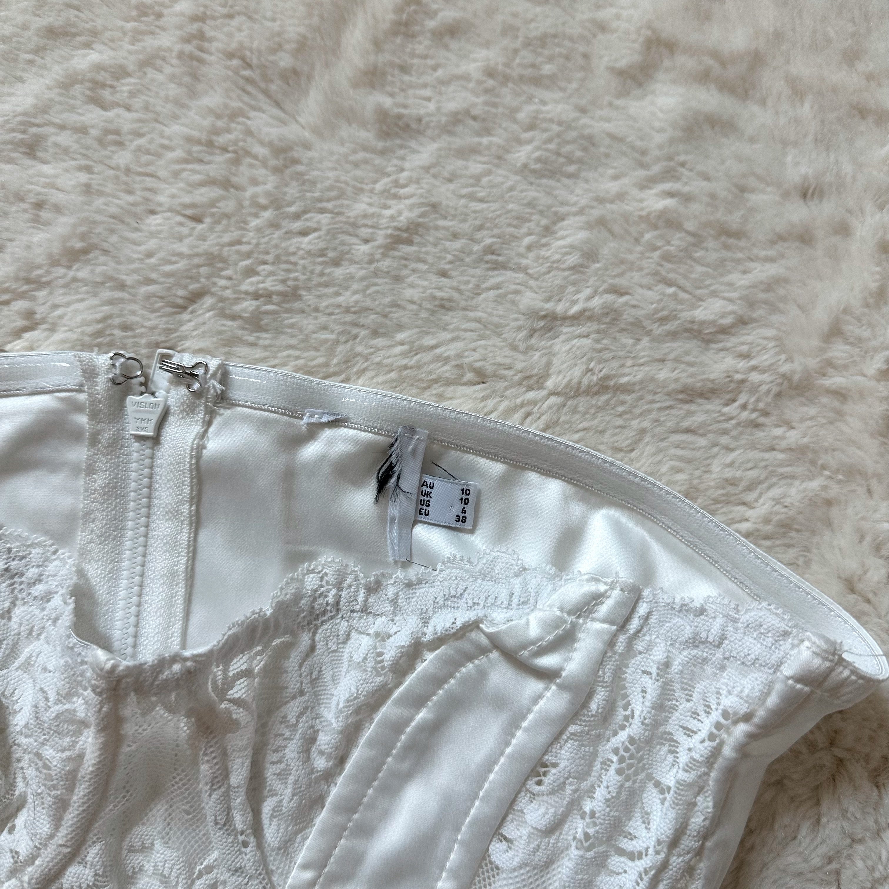 princess polly white corset top