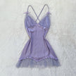 2000's lavender pixie slip dress
