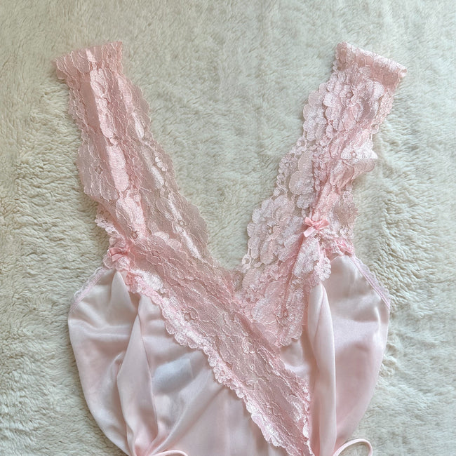 1990's ballet slipper playsuit