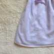 lilac petal mini dress