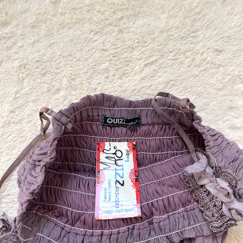 2000's mauve rose babydoll