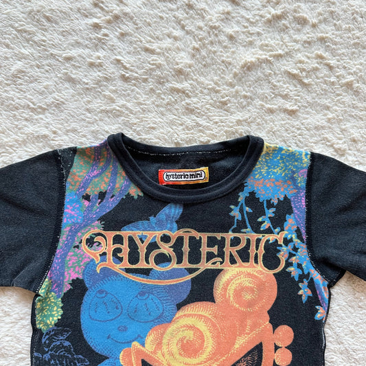 hysteric glamour muted infrared baby tee