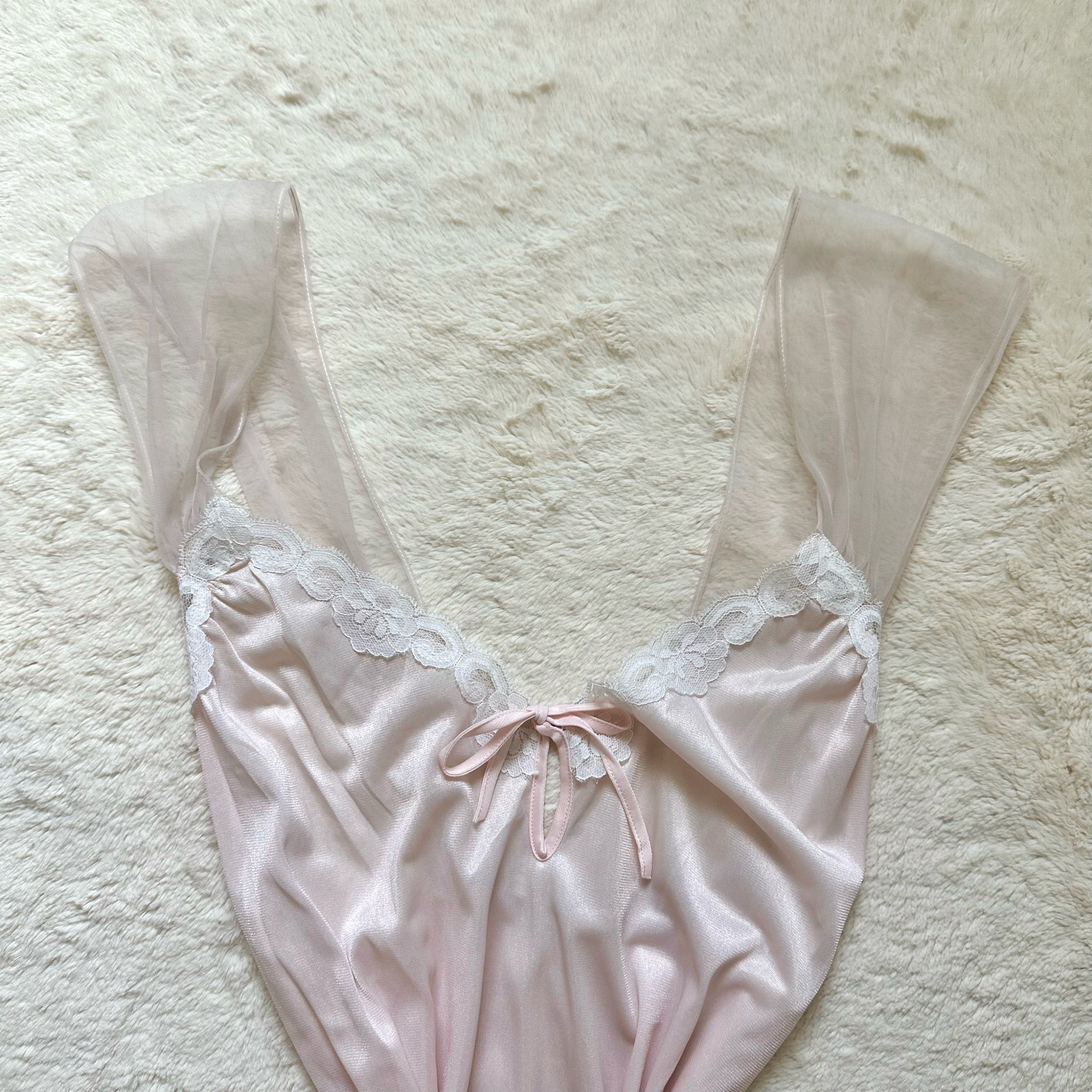 1980's powder princess negligee