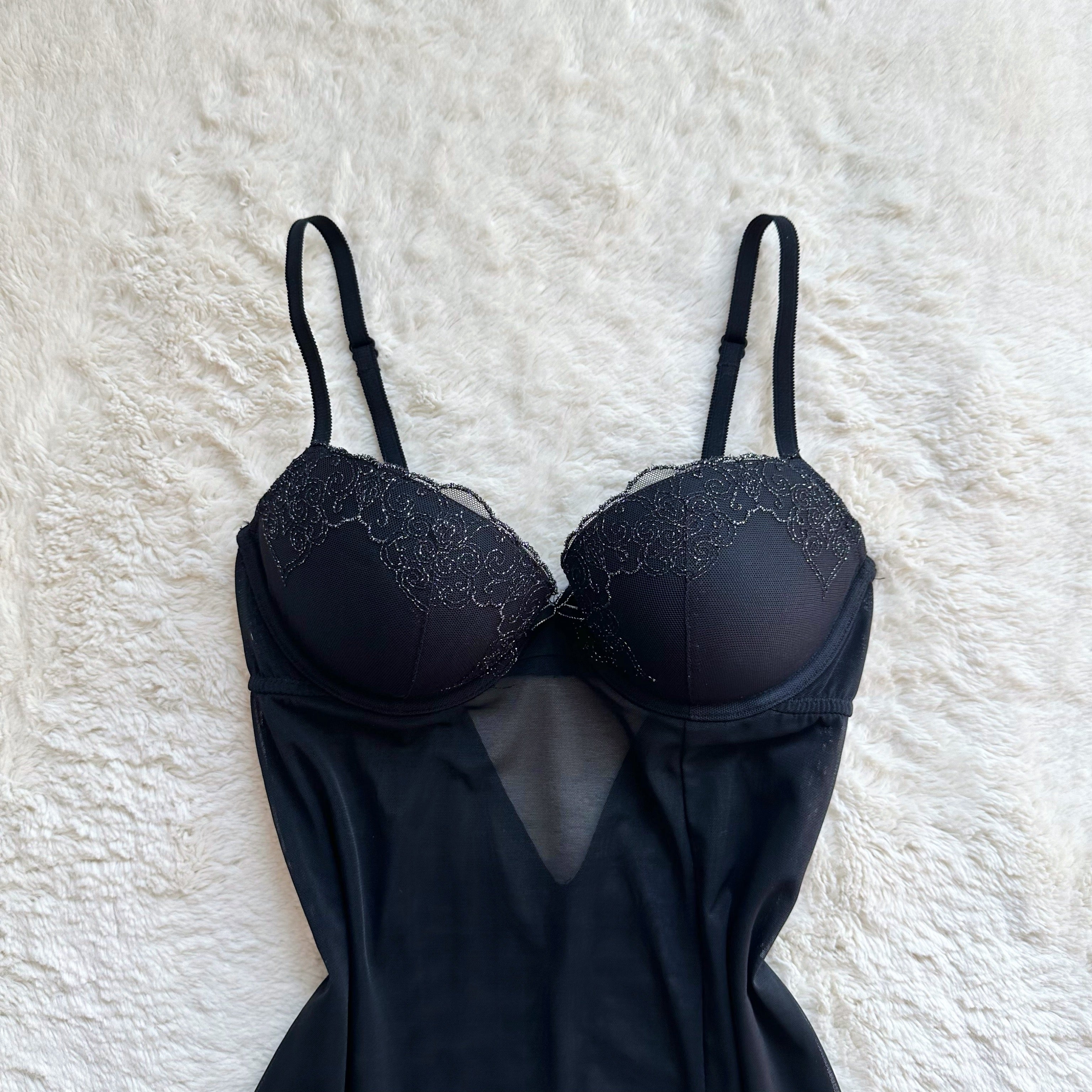 2000's midnight haze slip dress