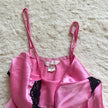 2003 pink kiss slip dress