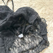 2000's lady lace slip dress