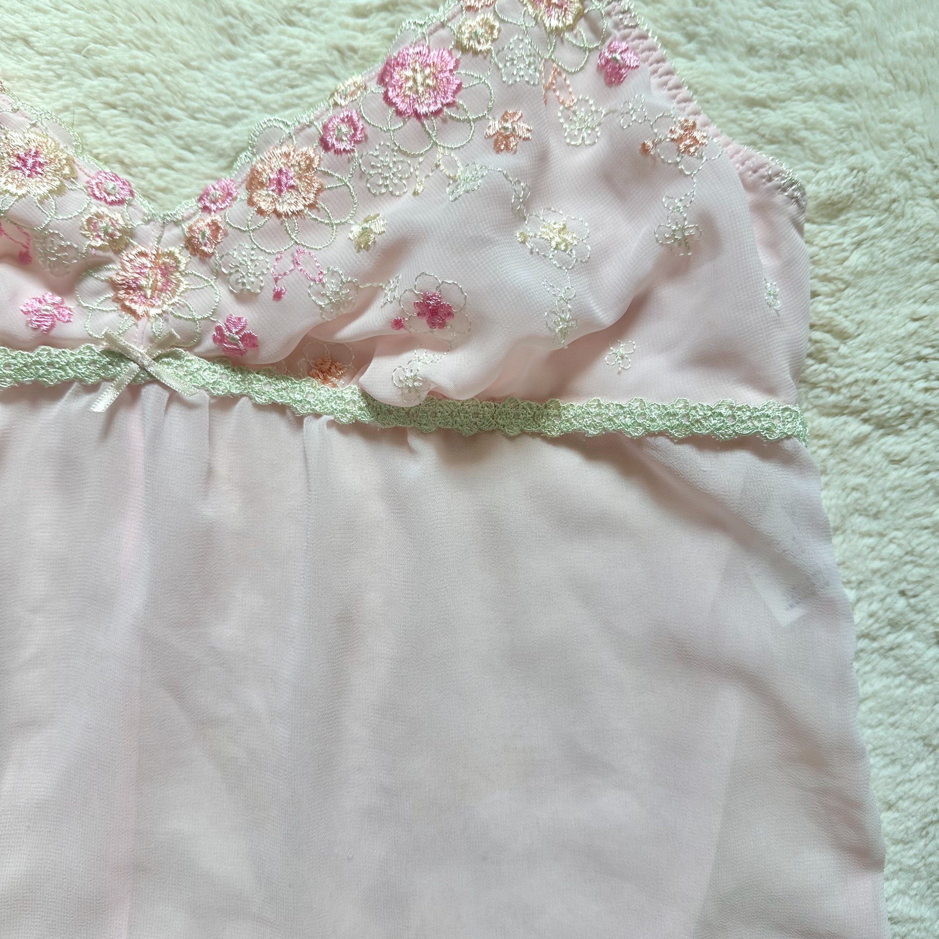 japanese brand peony ballet camisole