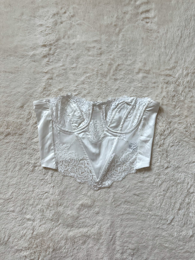 princess polly white corset top