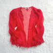 1990's fiery red robe