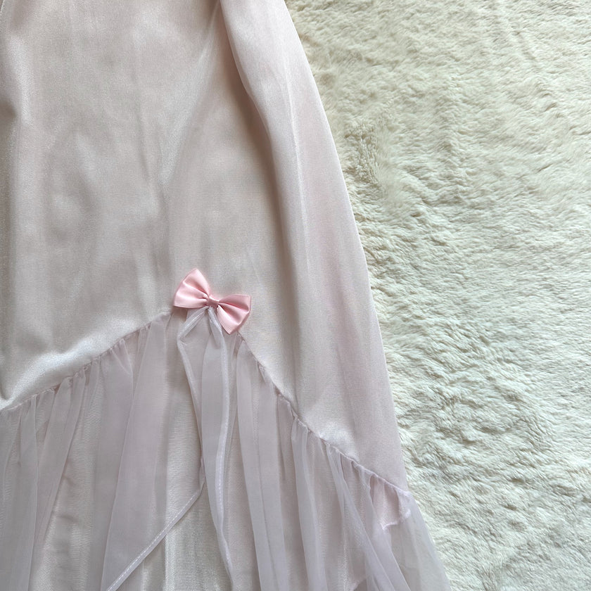 1980's ballerina dream slip dress