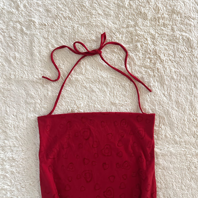 2000's heartthrob halter top