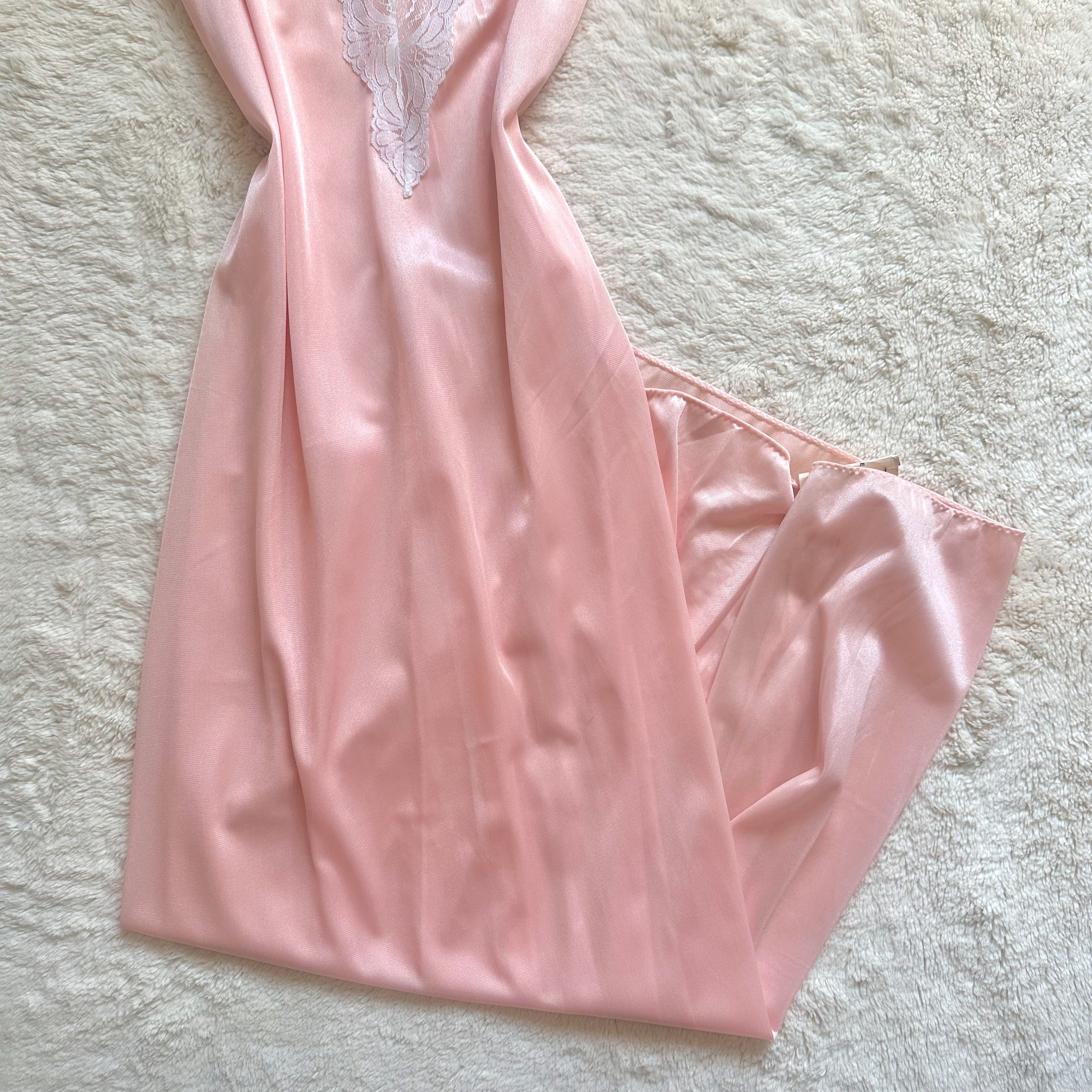 1980's blush keepsake negligee