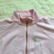 PINK x loveshackfancy reissued full-zip sweatshirt