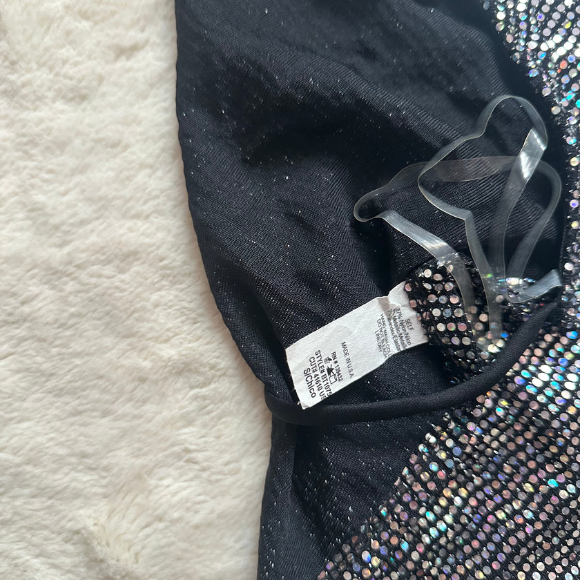 2000's disco ball top