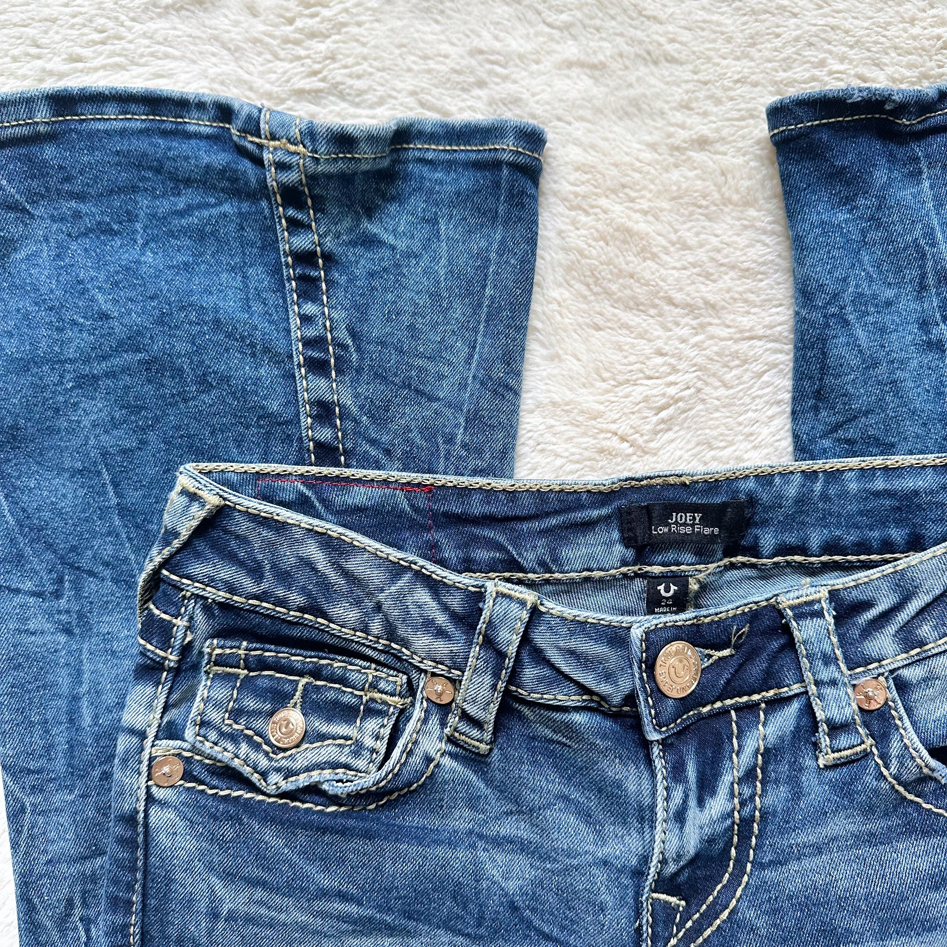 true religion joey low-rise jeans