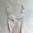 1980's silken cream negligee