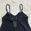 2000's midnight garden slip dress