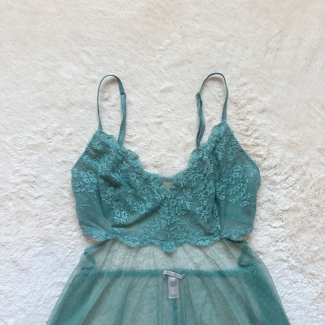 2017 seafoam dream slip dress