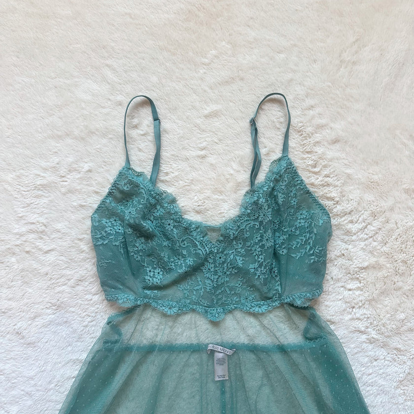 2017 seafoam dream slip dress