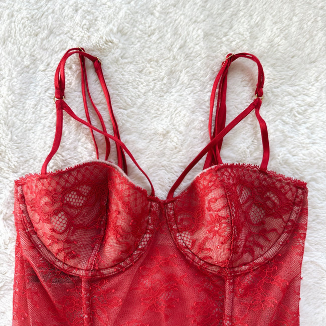 2020 winter candy apple corset