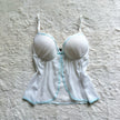 2000's bridal babydoll camisole