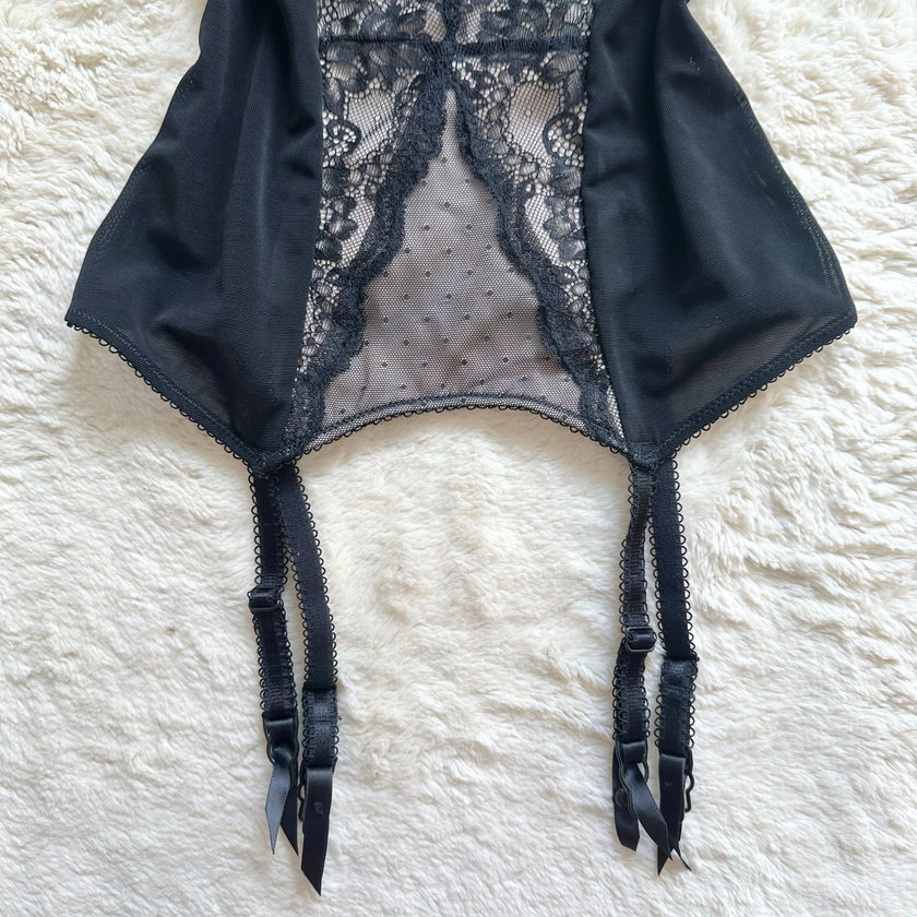 midnight blossom corset