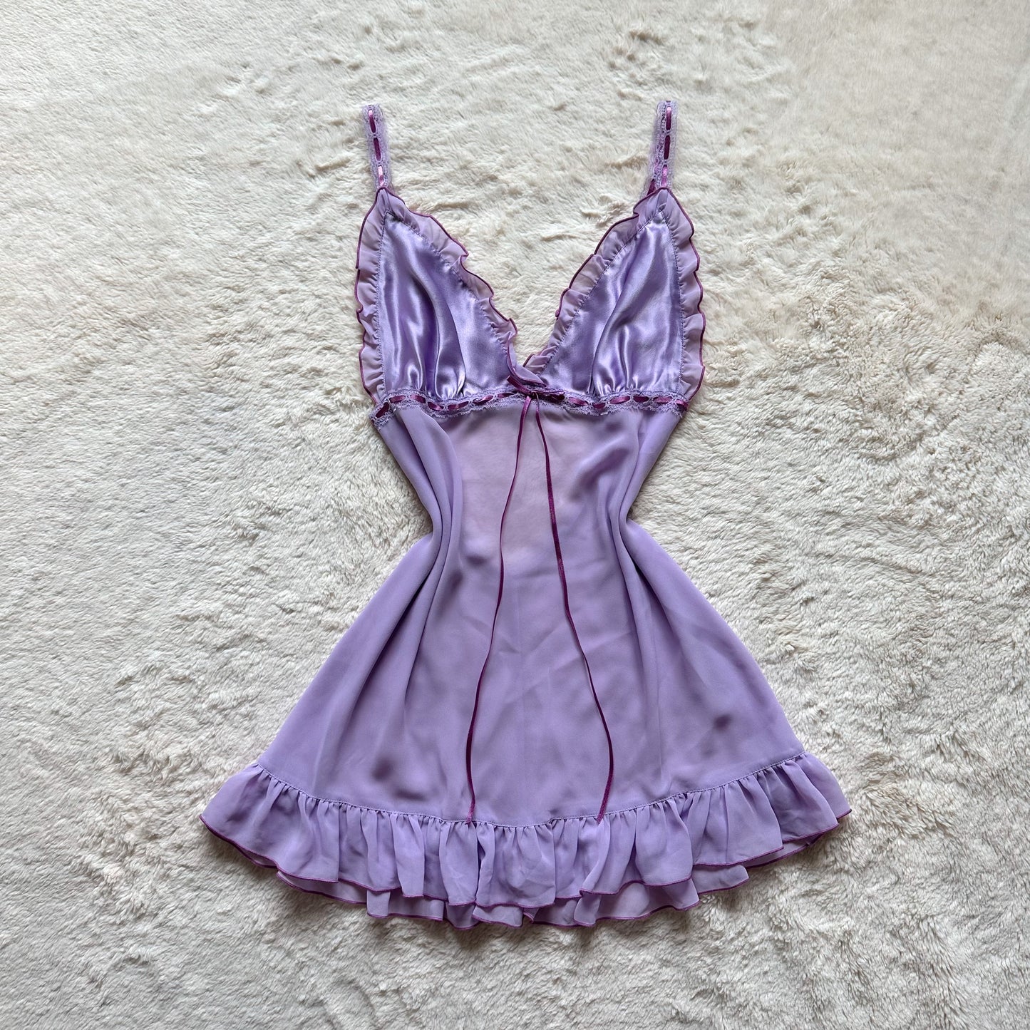 2003 lilac symphony slip dress