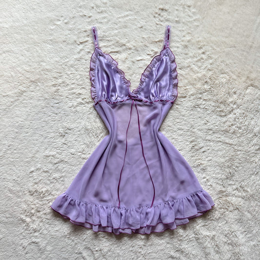 2003 lilac symphony slip dress