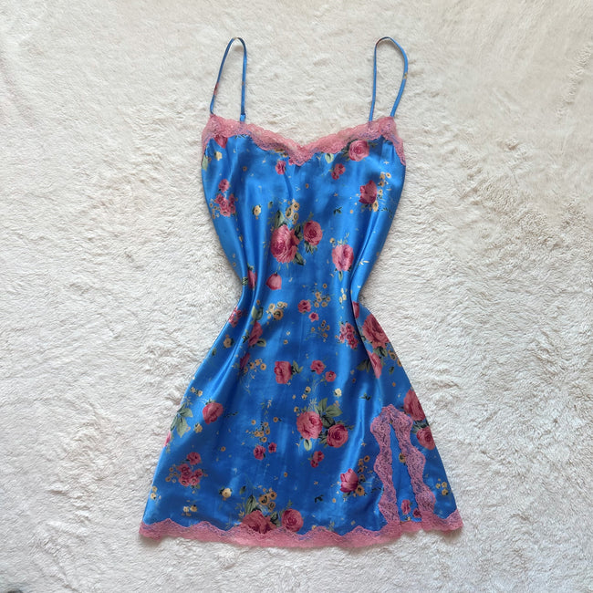 2002 sky blossom slip dress
