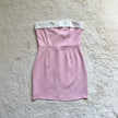 edikted priyah contrast fold over dress - rtp: $64
