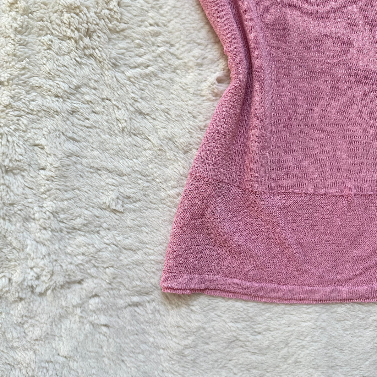 2000's bubblegum knit tank
